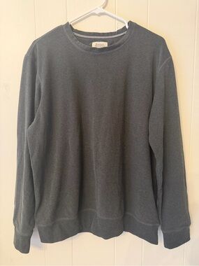 Boston Traders Men’s Crewneck Sweater - Charcoal Gray